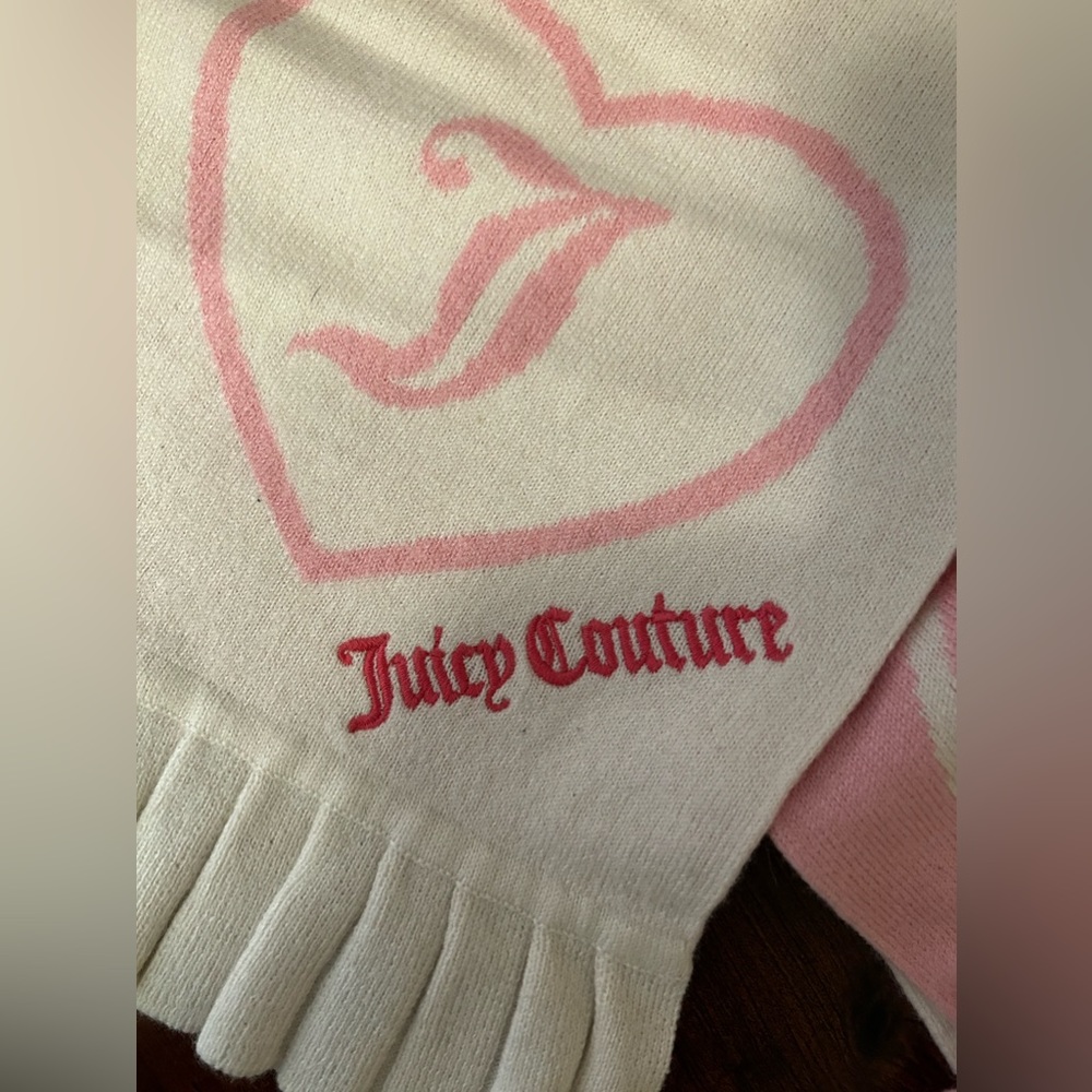 Vintage Juicy Couture wool scarf - Picture 4 of 6